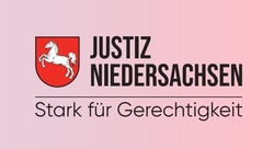 Schmuckgrafik zur Kampagne Justiz Niedersachsen Stark für Gerechtigkeit