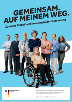 Plakat zum neuen Betreuungsrecht - Bundesministerium der Justiz