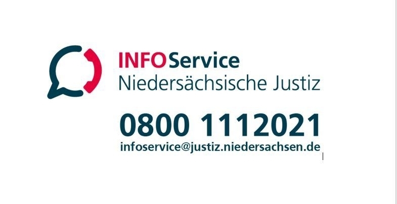 Grafik Infoservice der Niedersächsischen Justiz